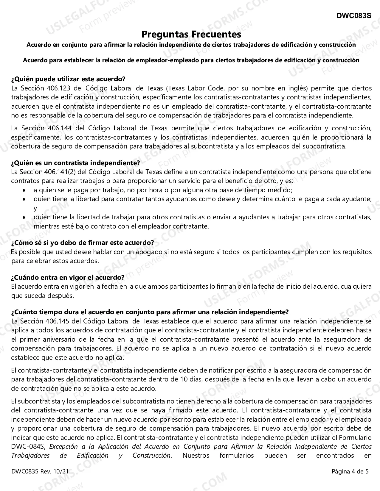 Preview Acuerdo para Ciertos Trabajadores de Edificacion y Construccion