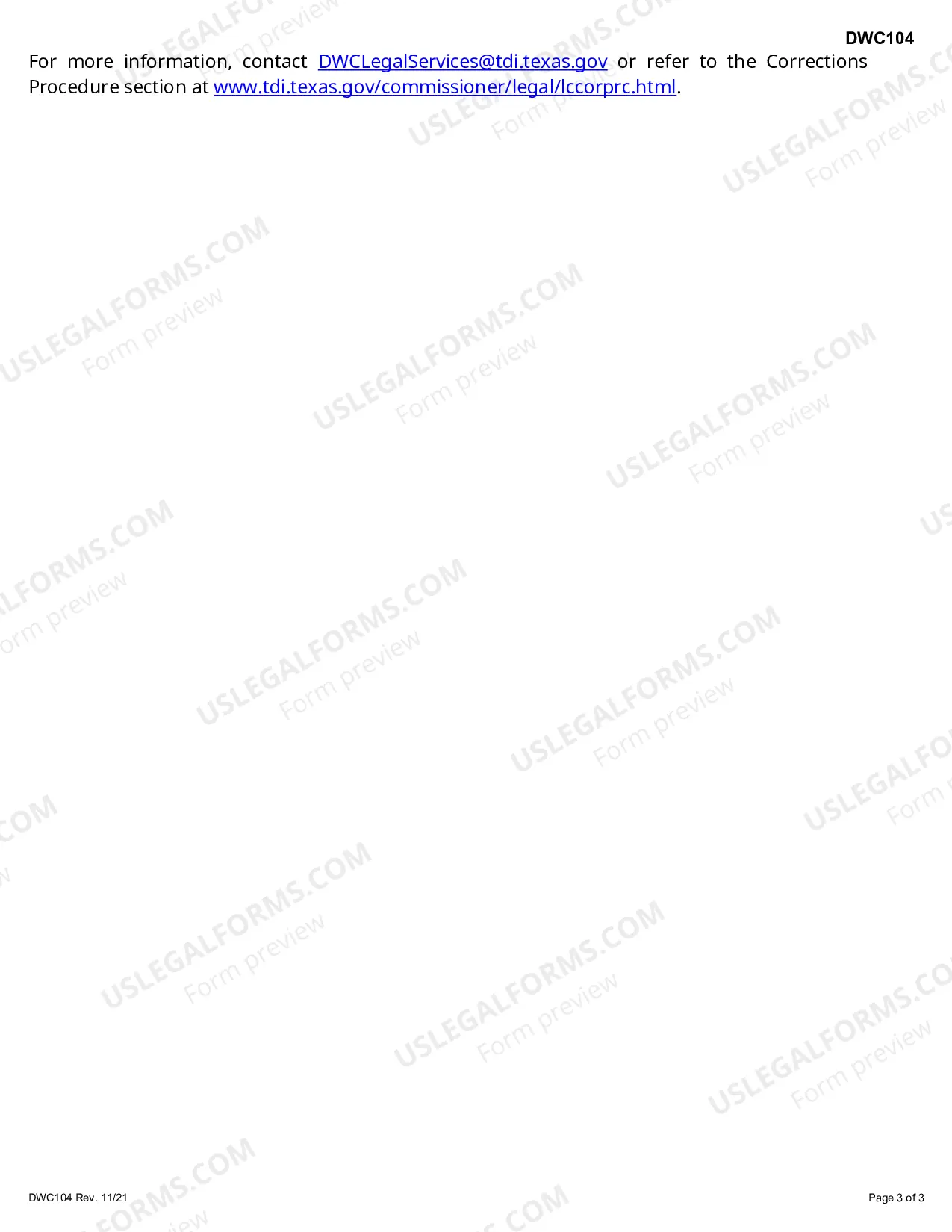 Preview Employer Request for DWC Safety Consultation