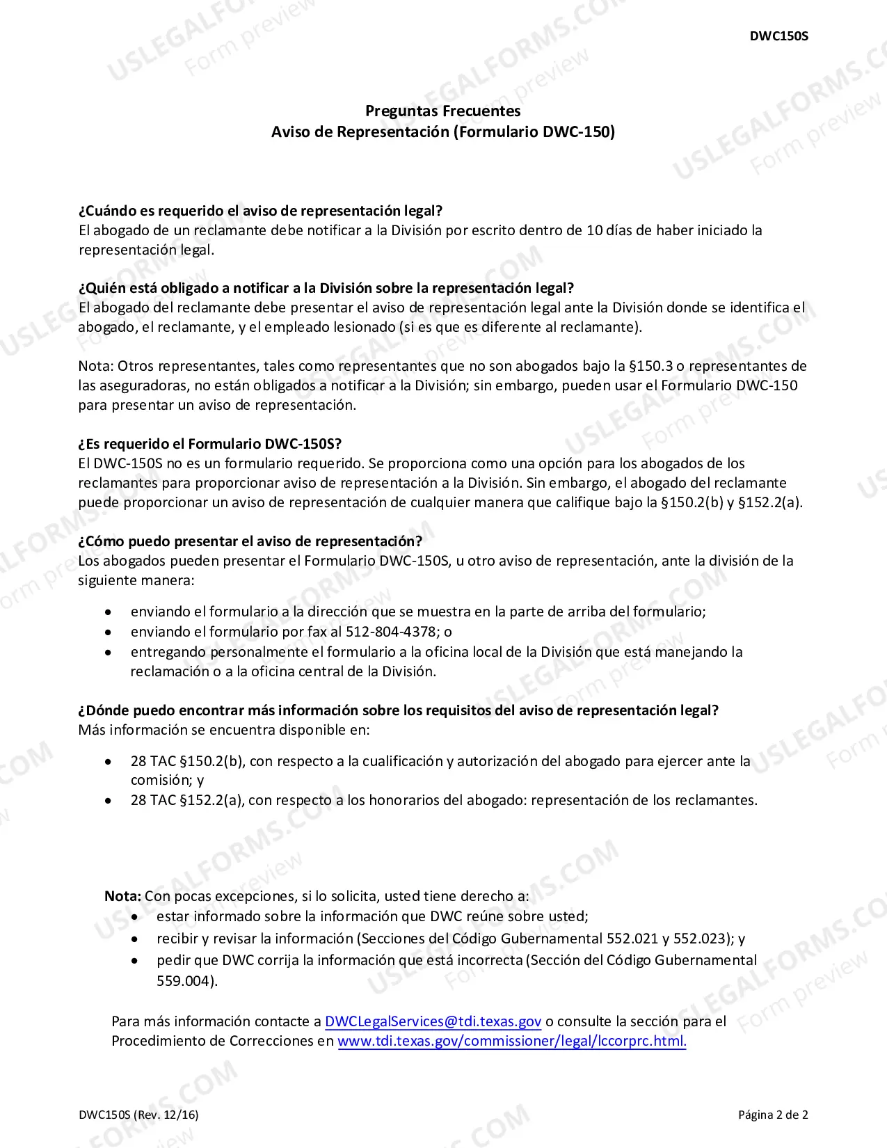 Preview Aviso de Representacion Legal