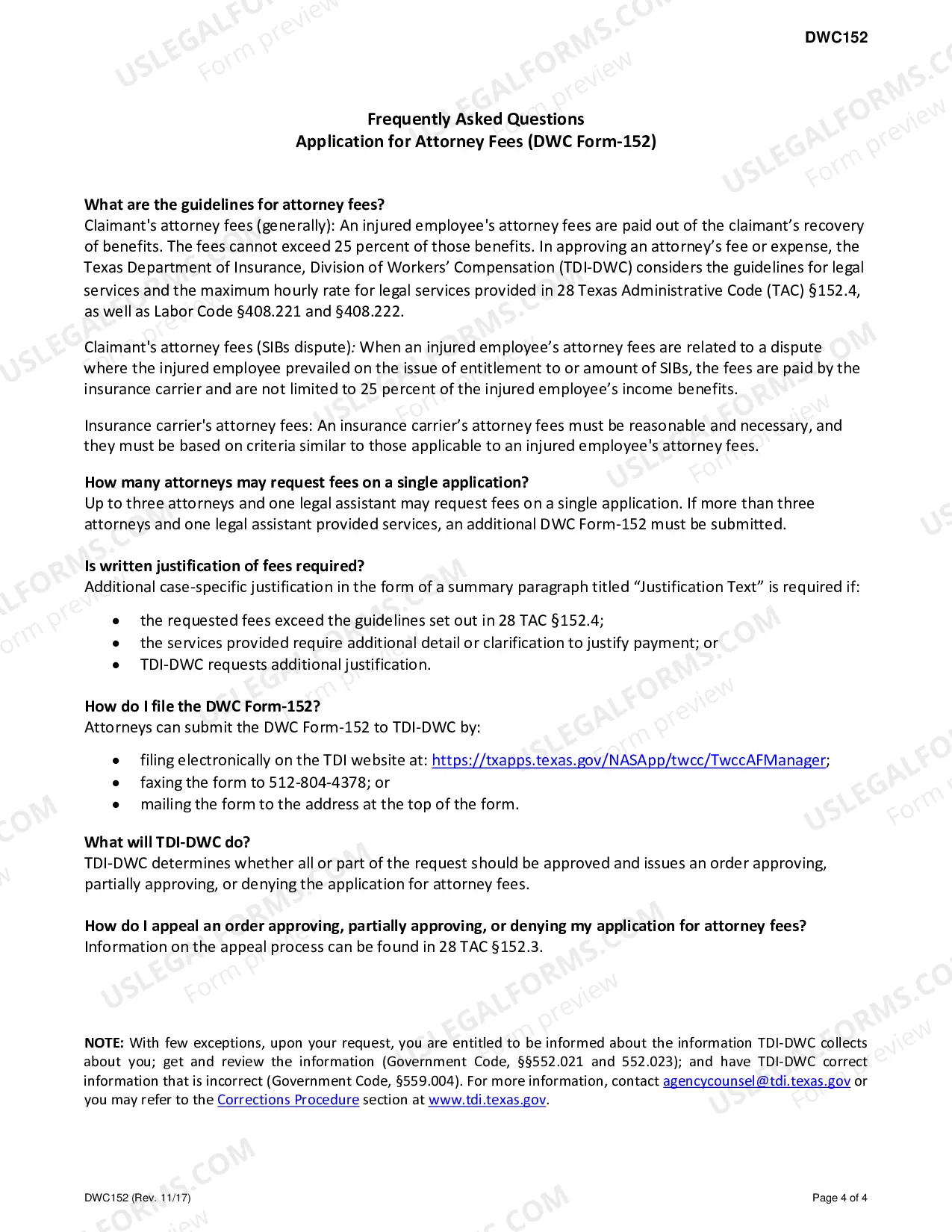 Preview Application For Attorneys Fees