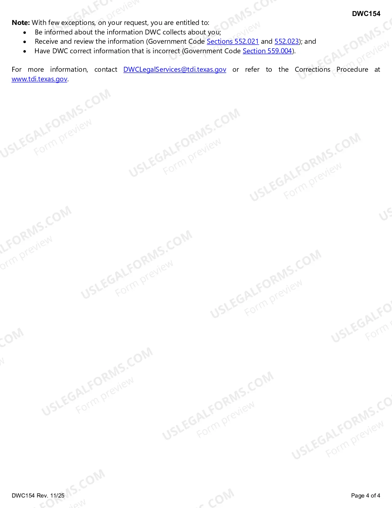 Preview Workers' Compensation Complaint Form