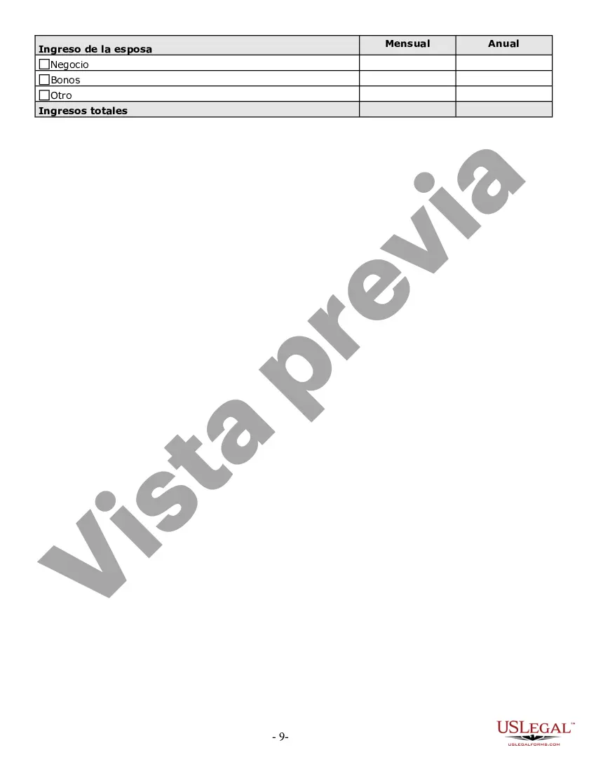 Preview Cuestionario y hojas de trabajo de planificación patrimonial