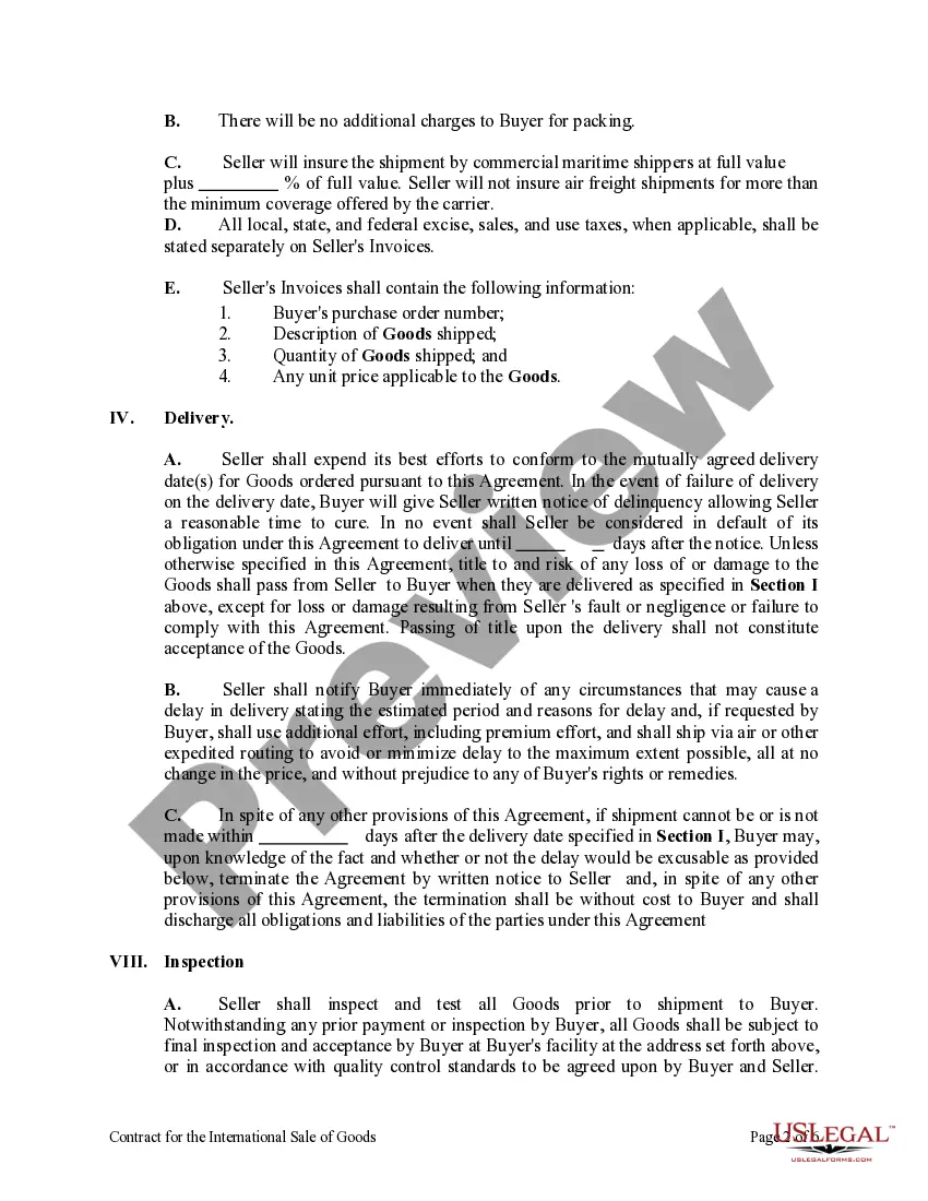Get Contract for the International Sale of Goods with Purchase Money Security Interest Preview Contract for the International Sale of Goods with Purchase Money Security Interest