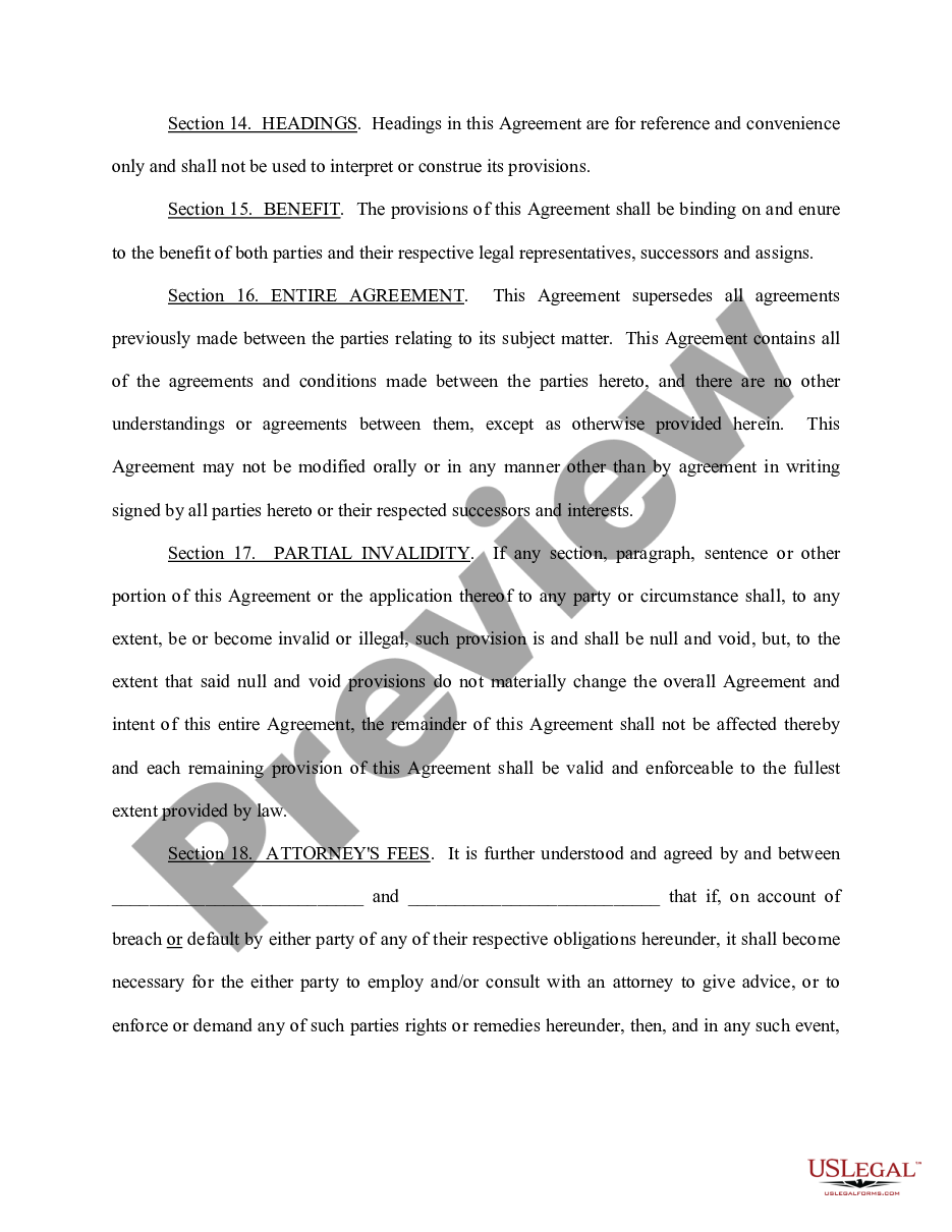 page 7 Preventative Maintenance Agreement - Air Conditioning Equipment preview