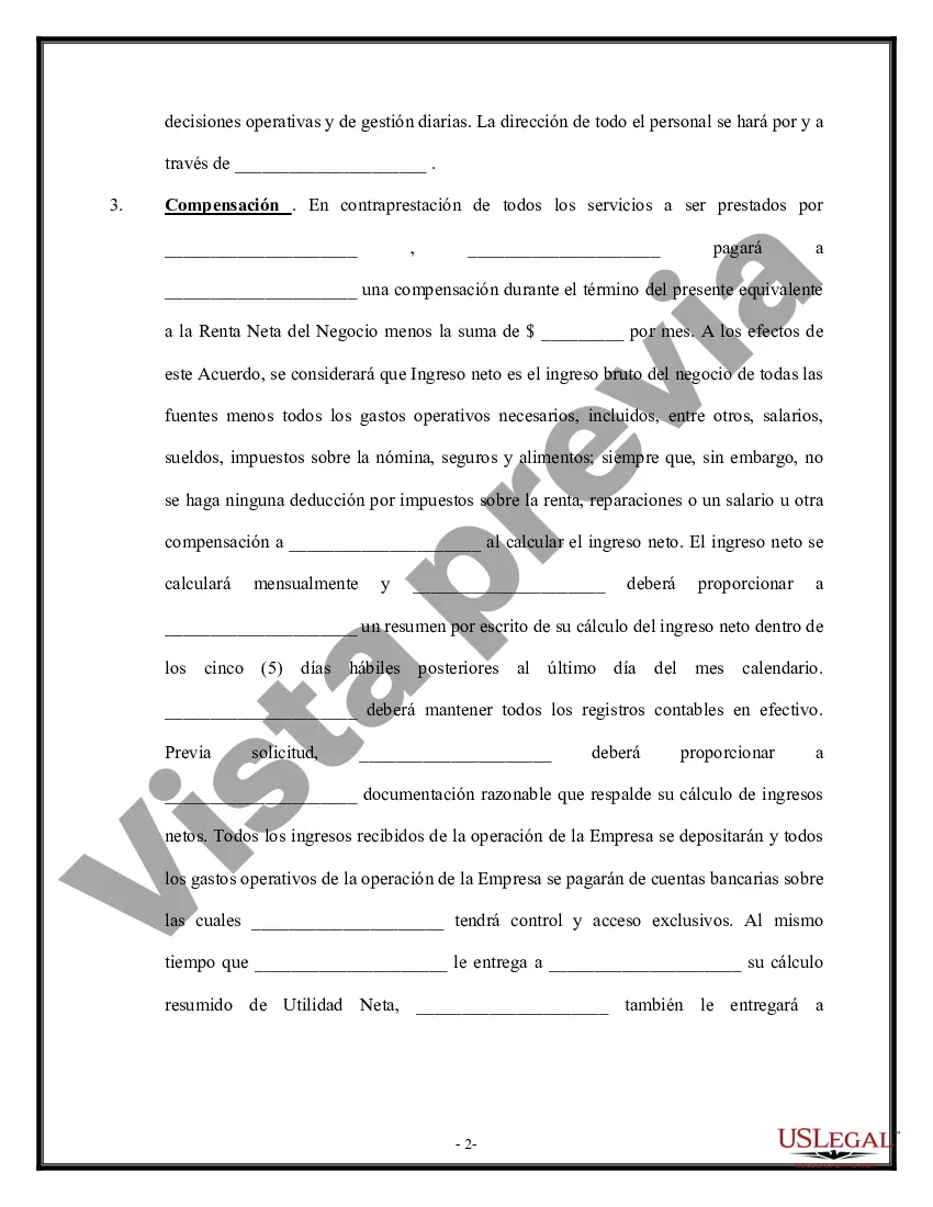 Preview Contrato de Gestión y Opción de Compra y Posesión