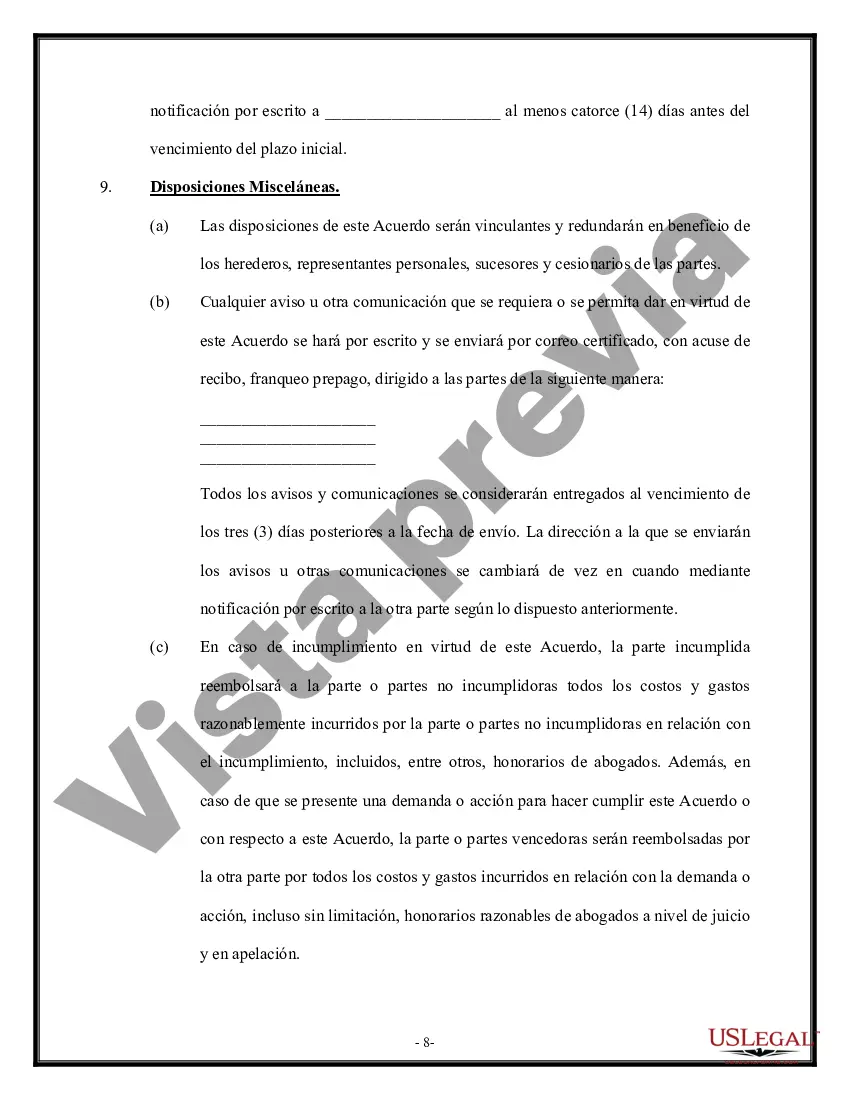 Preview Contrato de Gestión y Opción de Compra y Posesión