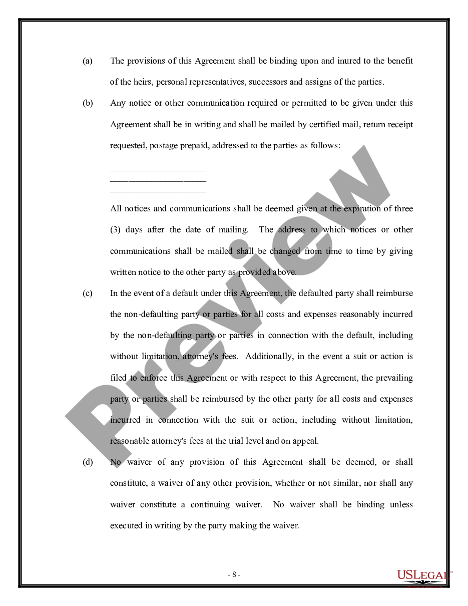 page 7 Management Agreement and Option to Purchase and Own preview