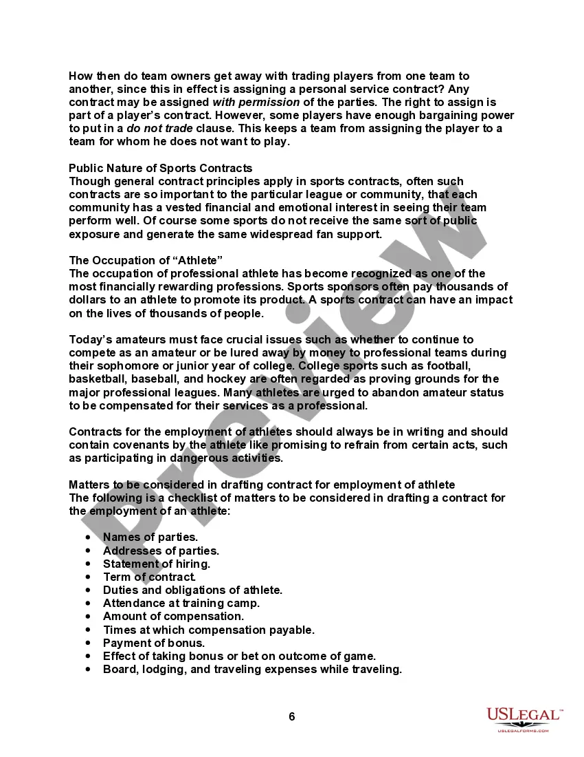 Get The Sports Law Handbook with US Legal Form Links Preview The Sports Law Handbook with US Legal Form Links