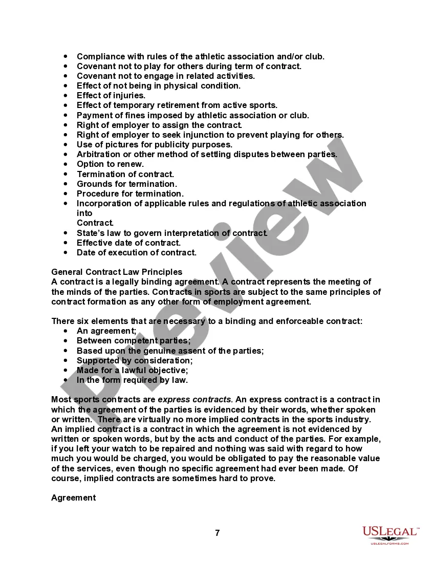 Get The Sports Law Handbook with US Legal Form Links Preview The Sports Law Handbook with US Legal Form Links