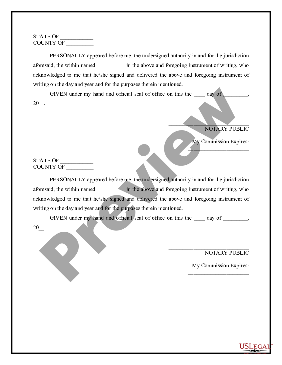 page 2 Conveyance of Hunting Rights preview