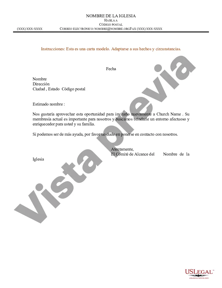 Preview Ejemplo de carta para la retención de membresía