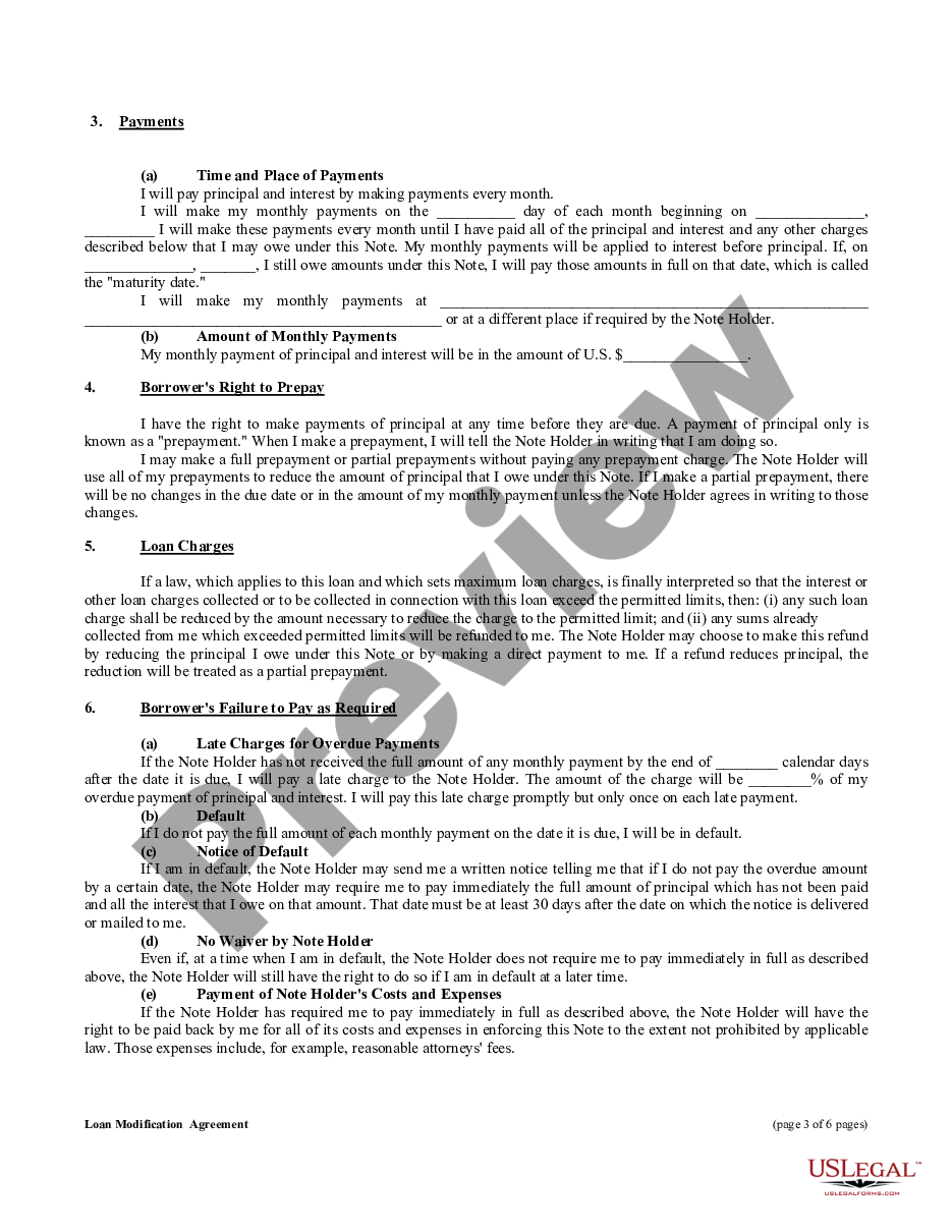 page 2 Change or Modification Agreement of Deed of Trust preview