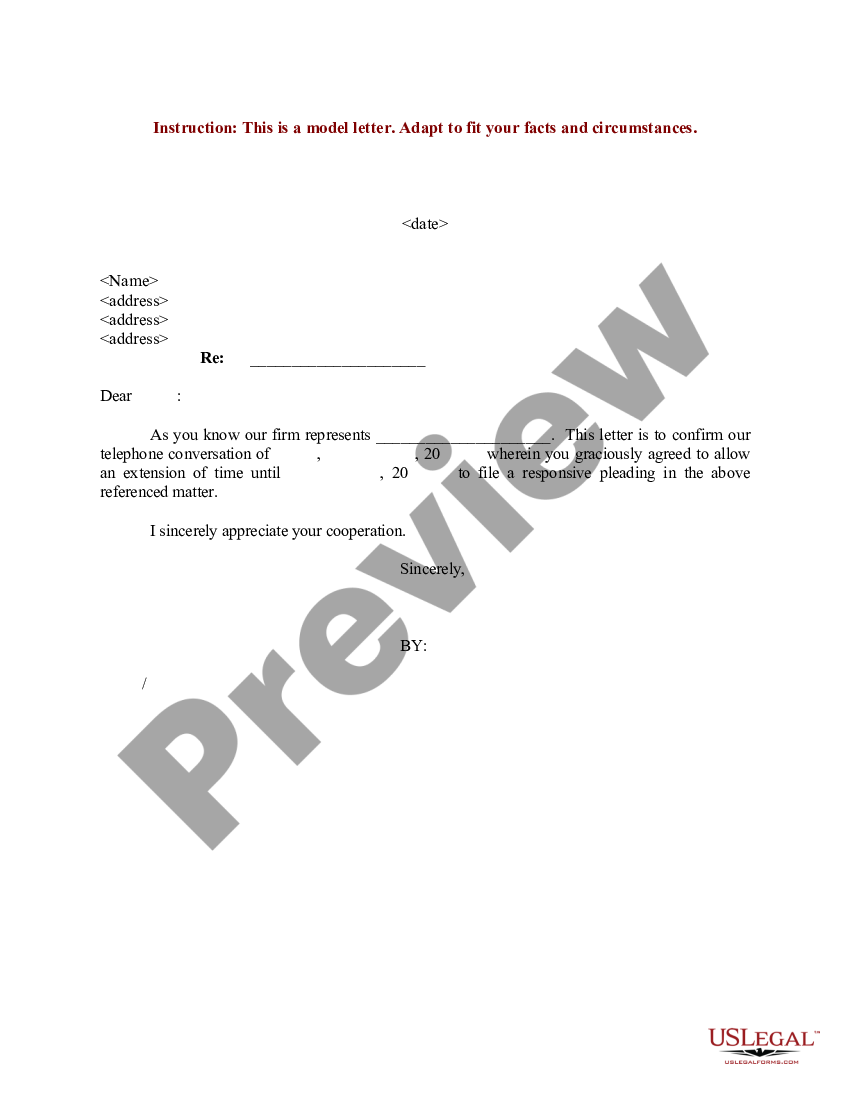 Confirmation Letter Sample For Company US Legal Forms