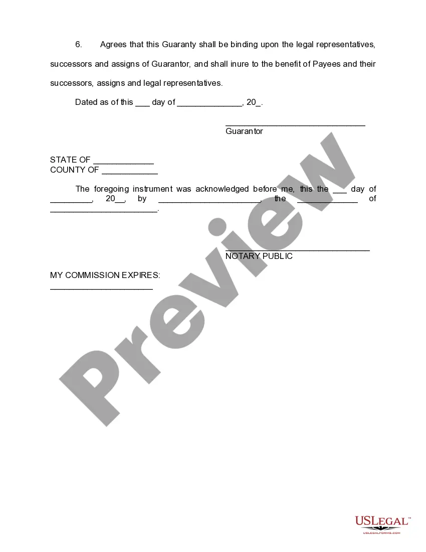 Get Accounts Receivable - Guaranty Preview Accounts Receivable - Guaranty
