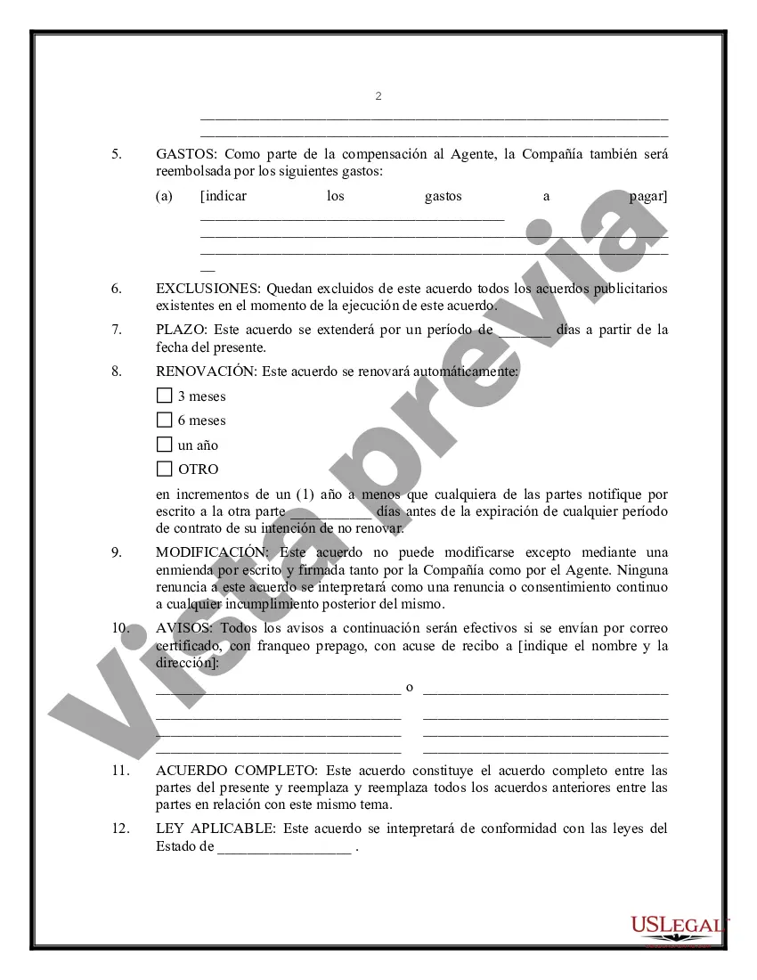 Preview Acuerdo de publicidad y marketing
