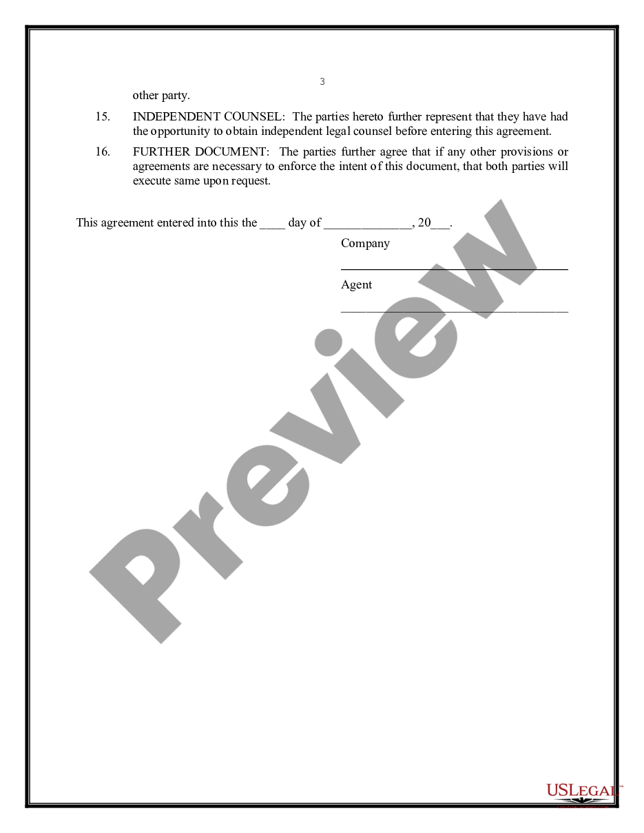 page 2 Advertising and Marketing Agreement preview