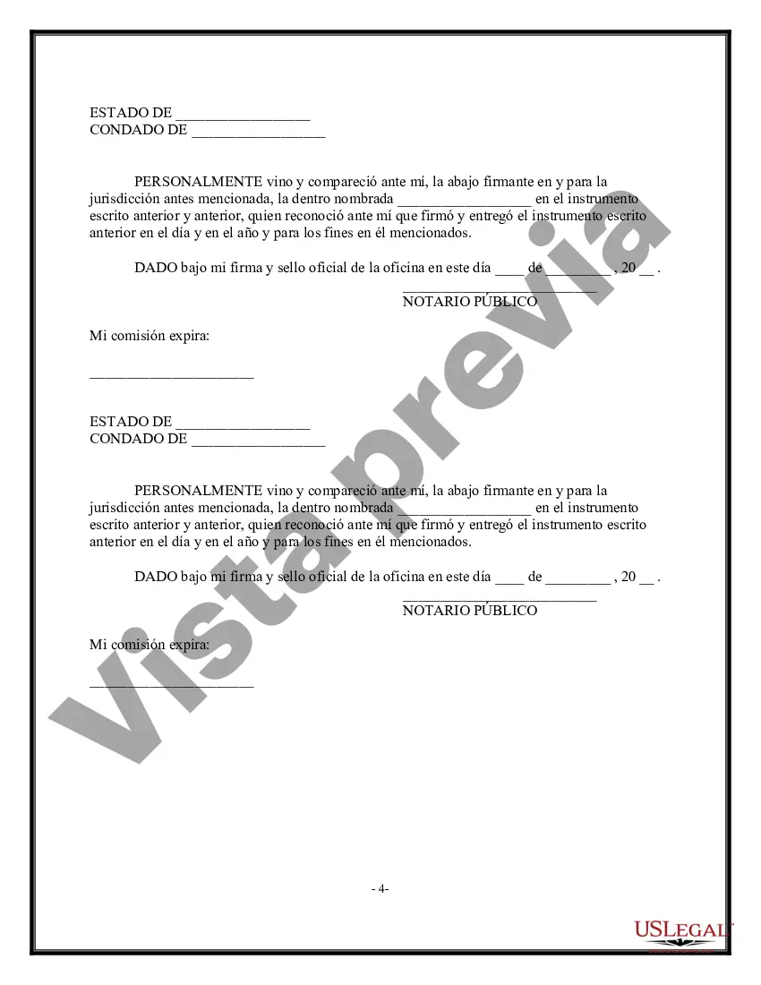 Preview Acuerdo de agencia - General