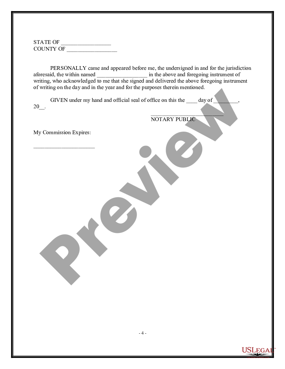 page 3 Agency Agreement - General preview