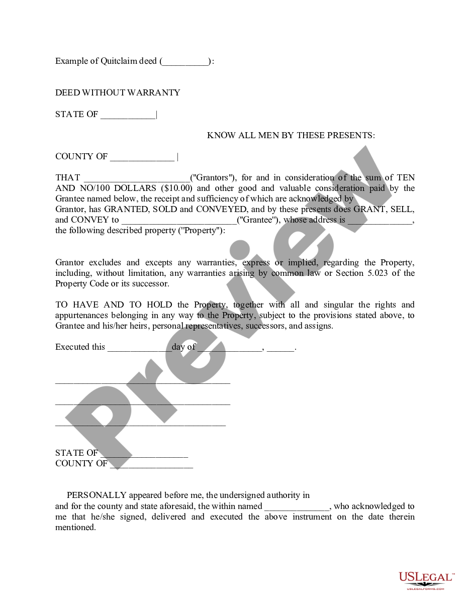 page 3 Agreement for the Partition and Division of Real Property preview