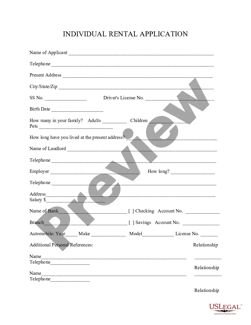 Free Rental Application Rejection Letter