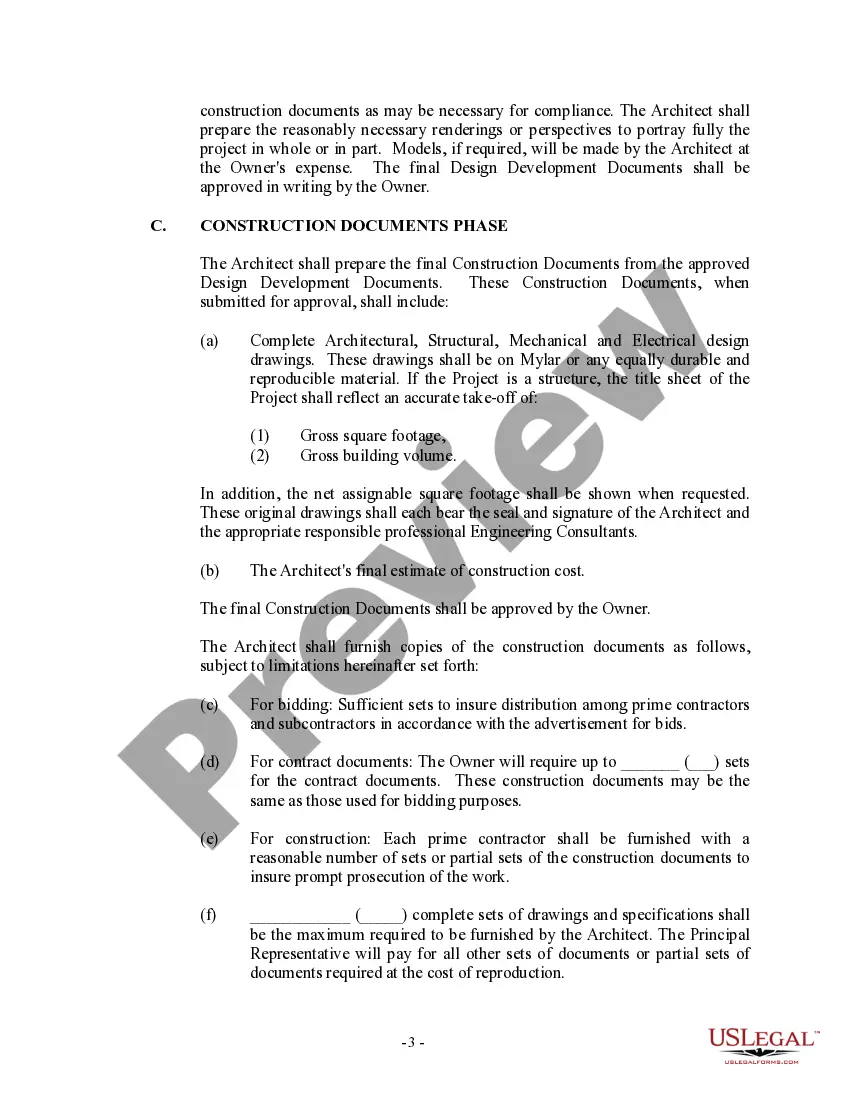 Get Architect Contract for Design Preview Architect Contract for Design