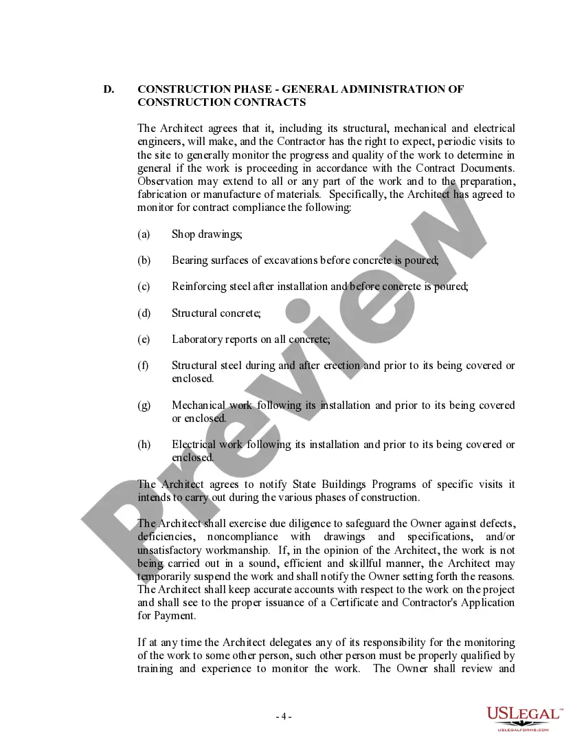 Get Architect Contract for Design Preview Architect Contract for Design