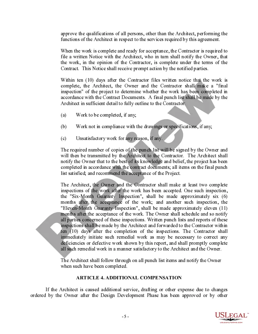 Get Architect Contract for Design Preview Architect Contract for Design