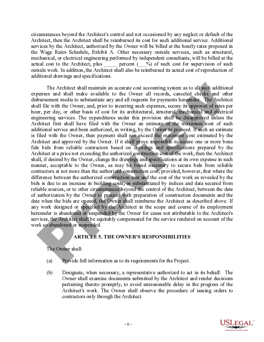 Get Architect Contract for Design Preview Architect Contract for Design