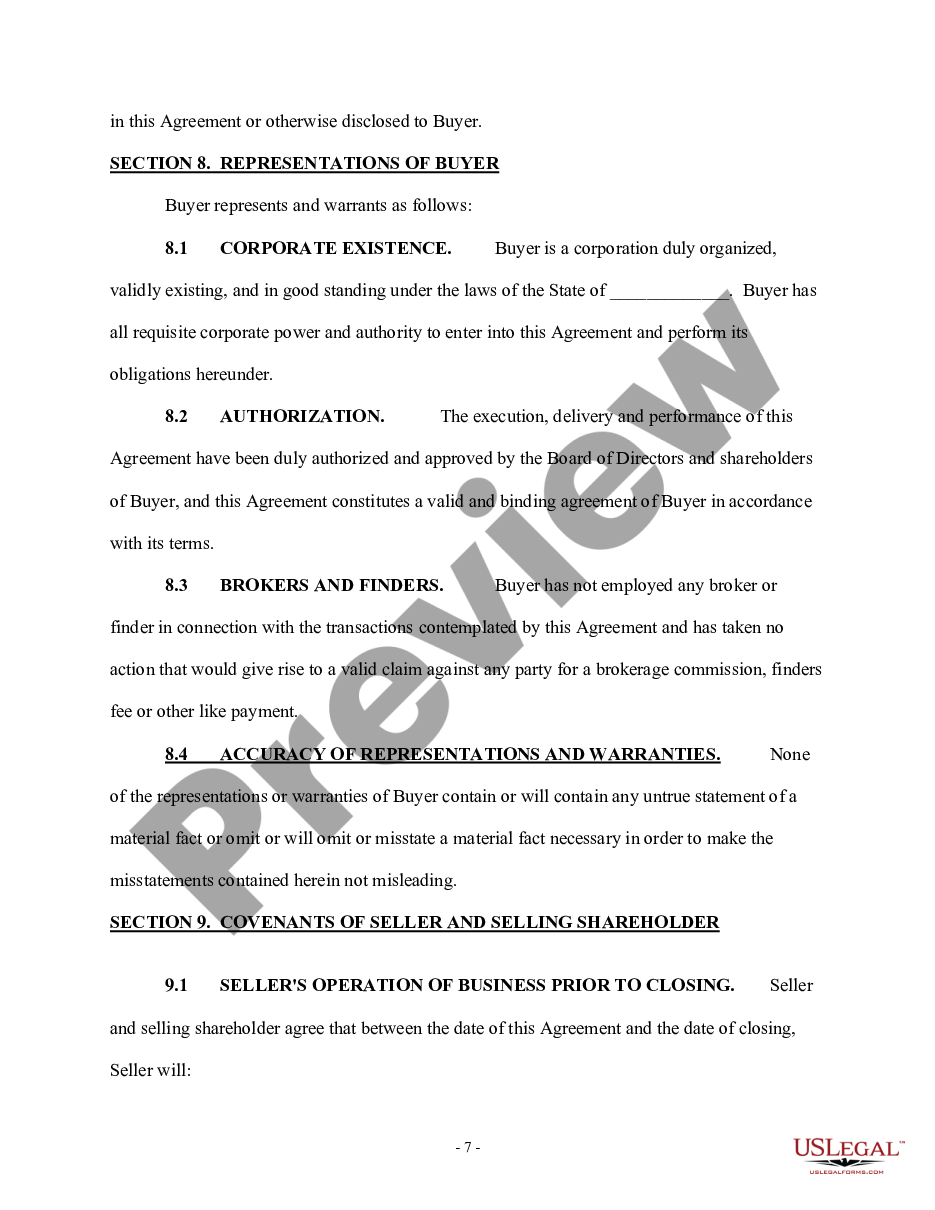 page 6 Asset Purchase Agreement - Business Sale preview