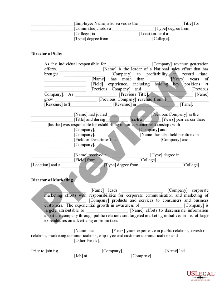 Get Executive Biography Preview Executive Biography