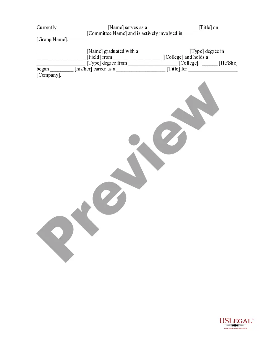 Get Executive Biography Preview Executive Biography