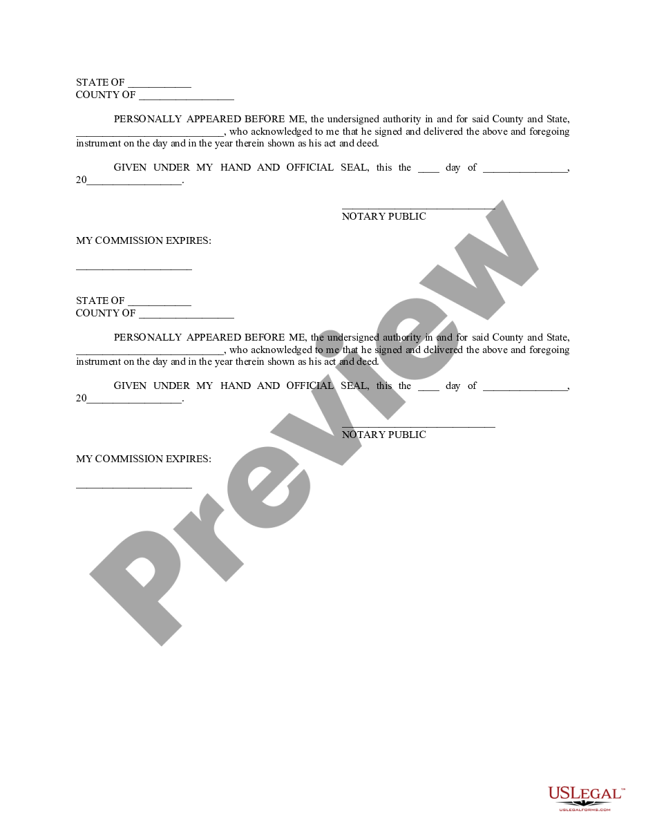 form Commercial Lease - Short Form for Recording Notice of Lease preview