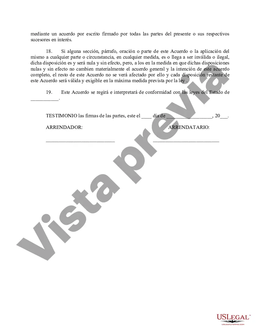 Preview Arrendamiento Comercial - Forma Larga