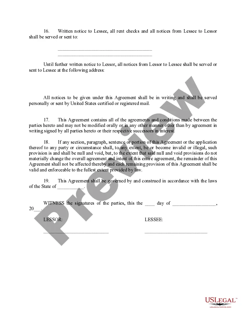 Get Commercial Lease - Long Form Preview Commercial Lease - Long Form