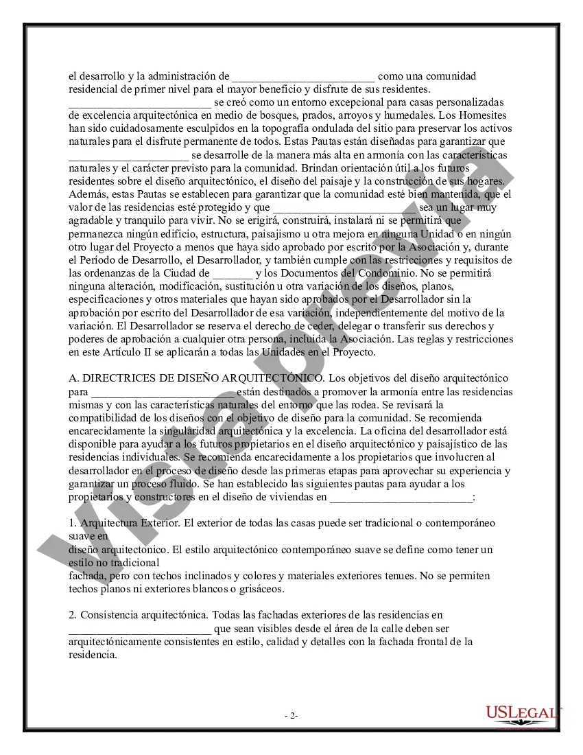 Preview Estatutos del Condominio - Desarrollo de Condominios Residenciales