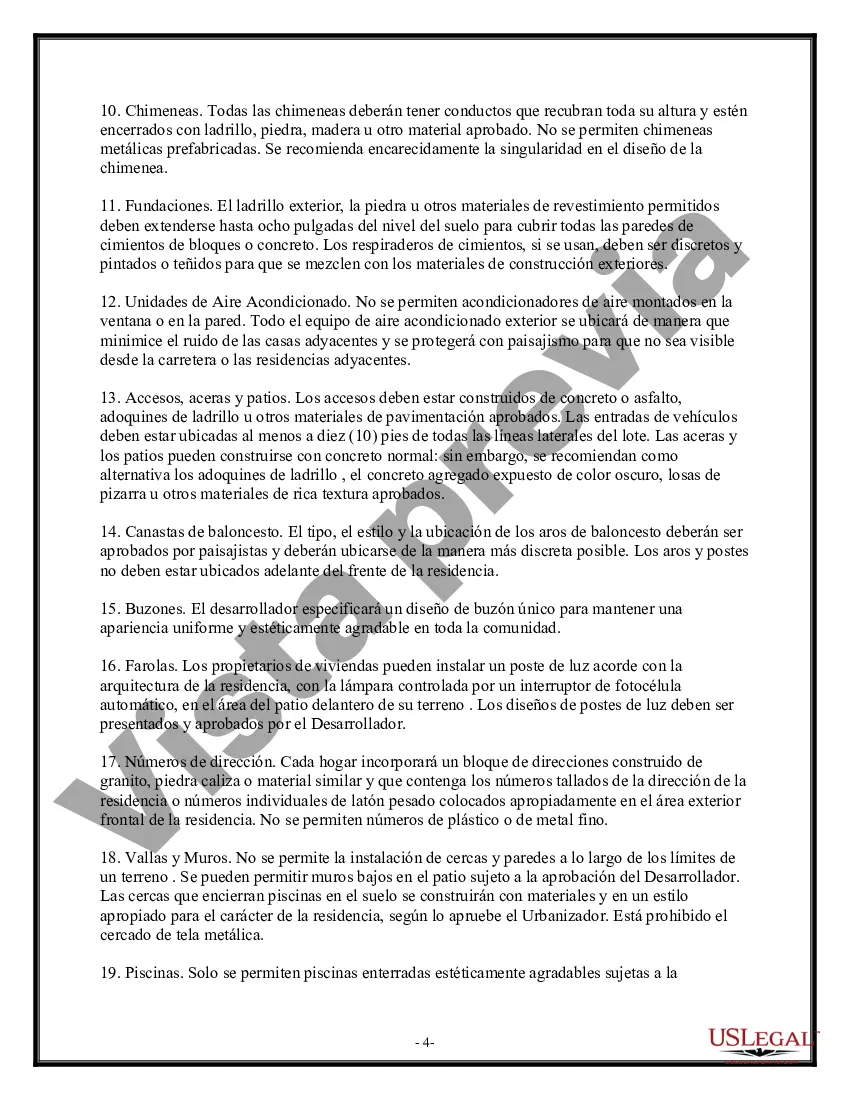 Preview Estatutos del Condominio - Desarrollo de Condominios Residenciales