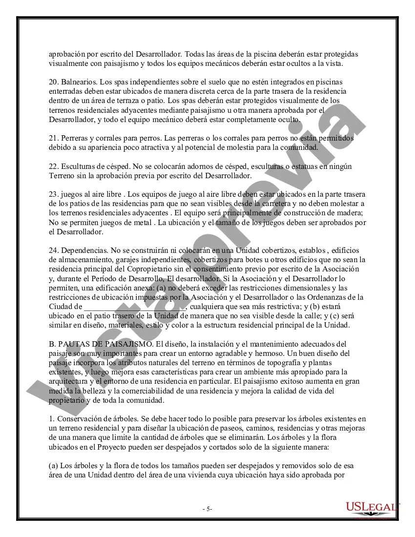 Preview Estatutos del Condominio - Desarrollo de Condominios Residenciales