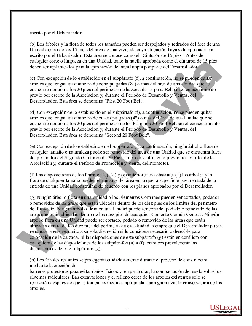 Preview Estatutos del Condominio - Desarrollo de Condominios Residenciales