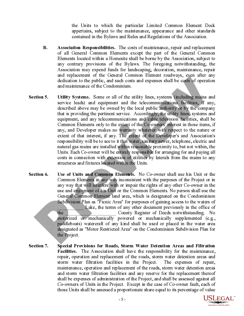 Get Condominium Master Deed - Residential Condo Development Preview Condominium Master Deed - Residential Condo Development