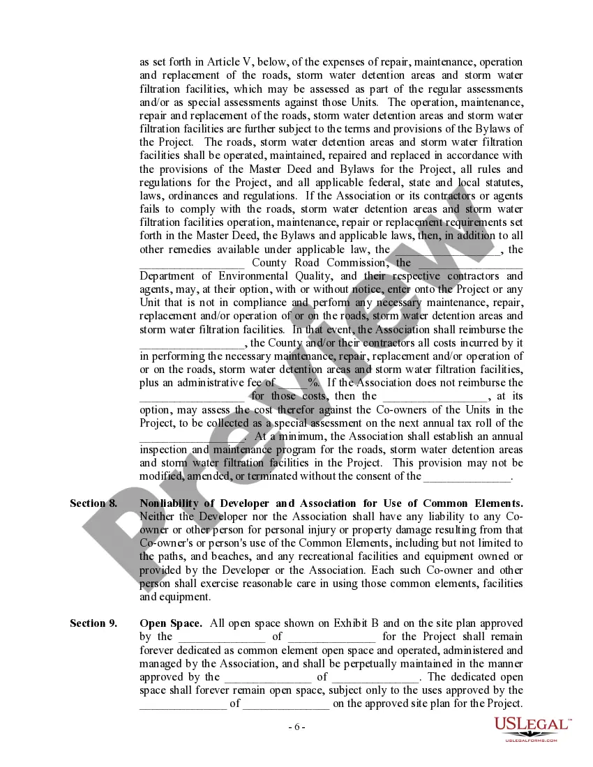 Get Condominium Master Deed - Residential Condo Development Preview Condominium Master Deed - Residential Condo Development