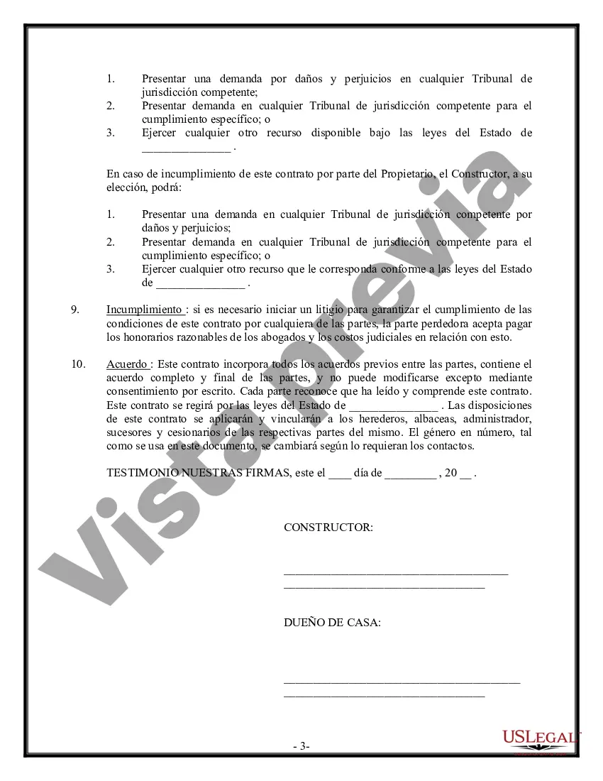 Preview Contrato de Construcción para Reparaciones