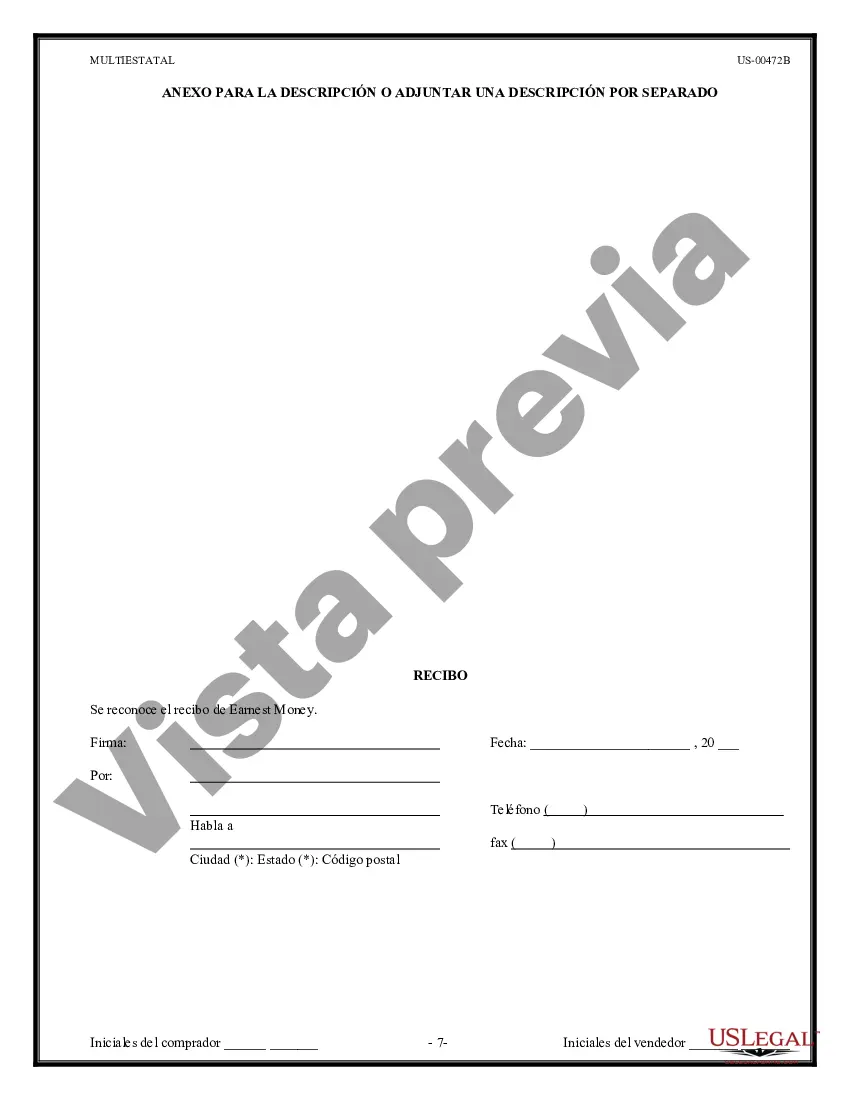 Preview Contrato de Compraventa de Bienes Raíces - Sin Corredor - Lote o Terreno Residencial