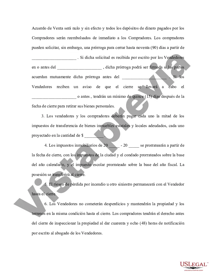 Preview Contrato de Venta de Bienes Inmuebles Comerciales
