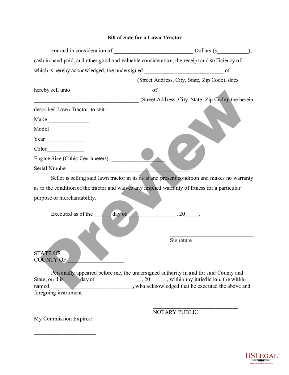 tennessee-bill-of-sale-for-a-lawn-tractor-bill-sale-for-us-legal-forms