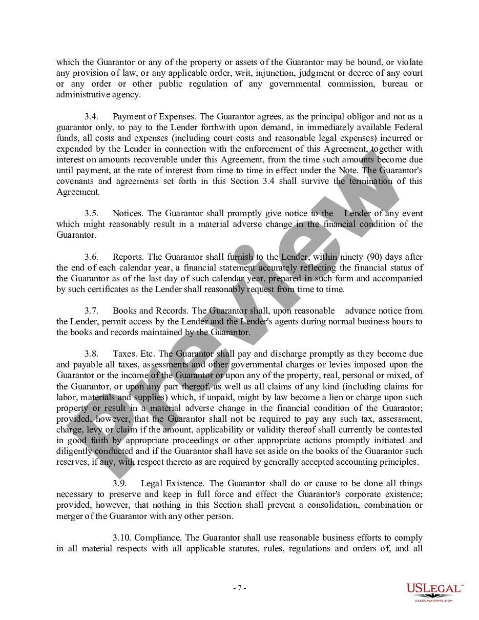 page 6 Credit Agreement preview