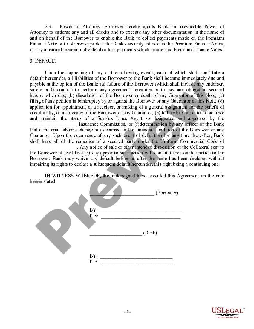 Preview Credit Agreement