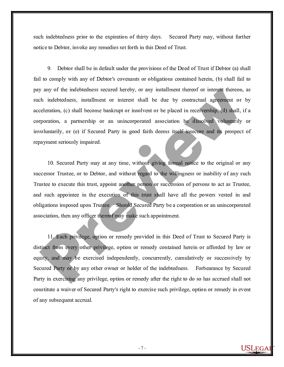 page 6 Deed of Trust - Multistate preview