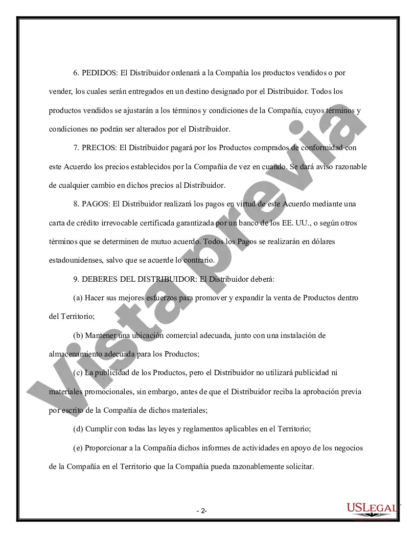 Preview Acuerdo de distribución