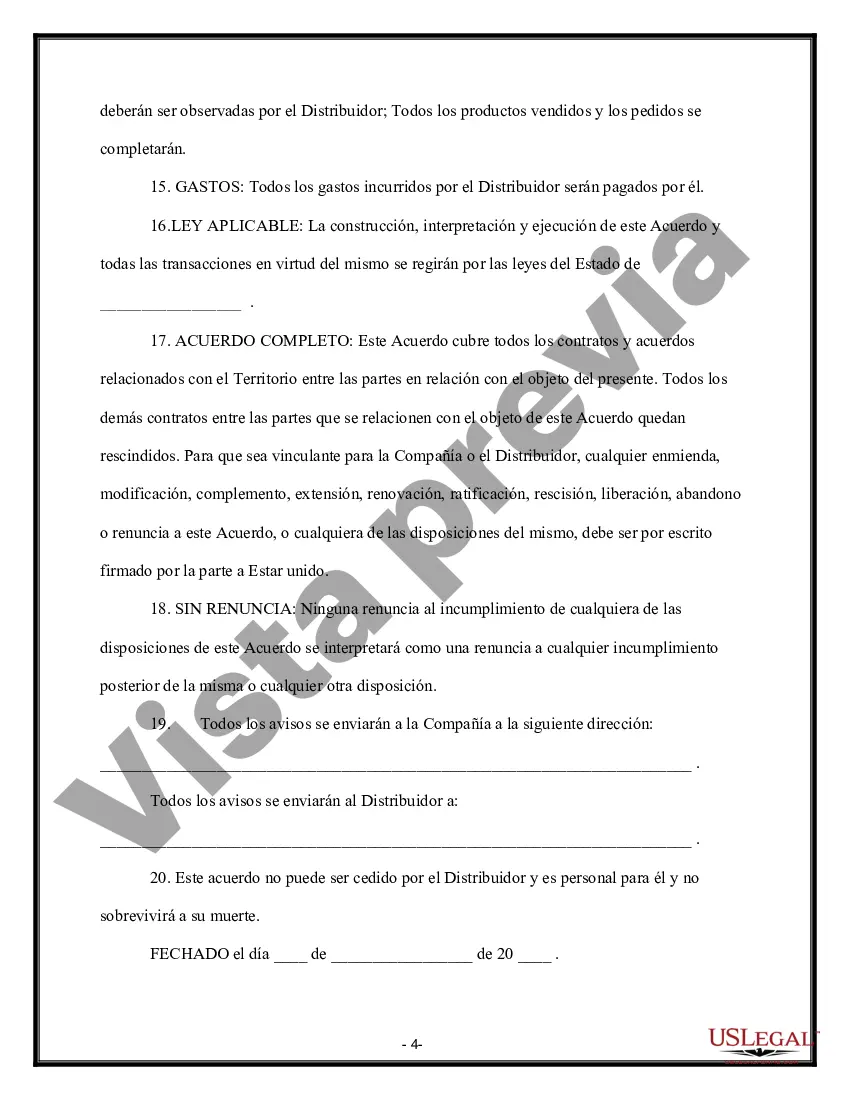 Preview Acuerdo de distribución