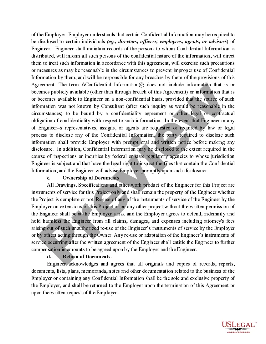 Get Contract or Agreement with Engineer Preview Contract or Agreement with Engineer